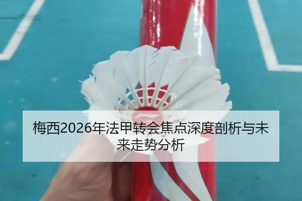 梅西2026年法甲转会焦点深度剖析与未来走势分析